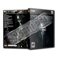 Dishonored 2 V2 Pc Game Cover Tasarımı (Dvd Cover)